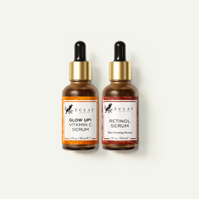Vitamin C & Retinol Serum for Face - 2 Pack