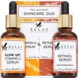 Vitamin C & Retinol Serum for Face - 2 Pack