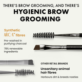 Double Ended Eyebrow Brush and Spoolie - Eclat