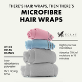 Microfiber Hair Wrap - Eclat