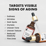 Vitamin C & Retinol Serum for Face - 2 Pack