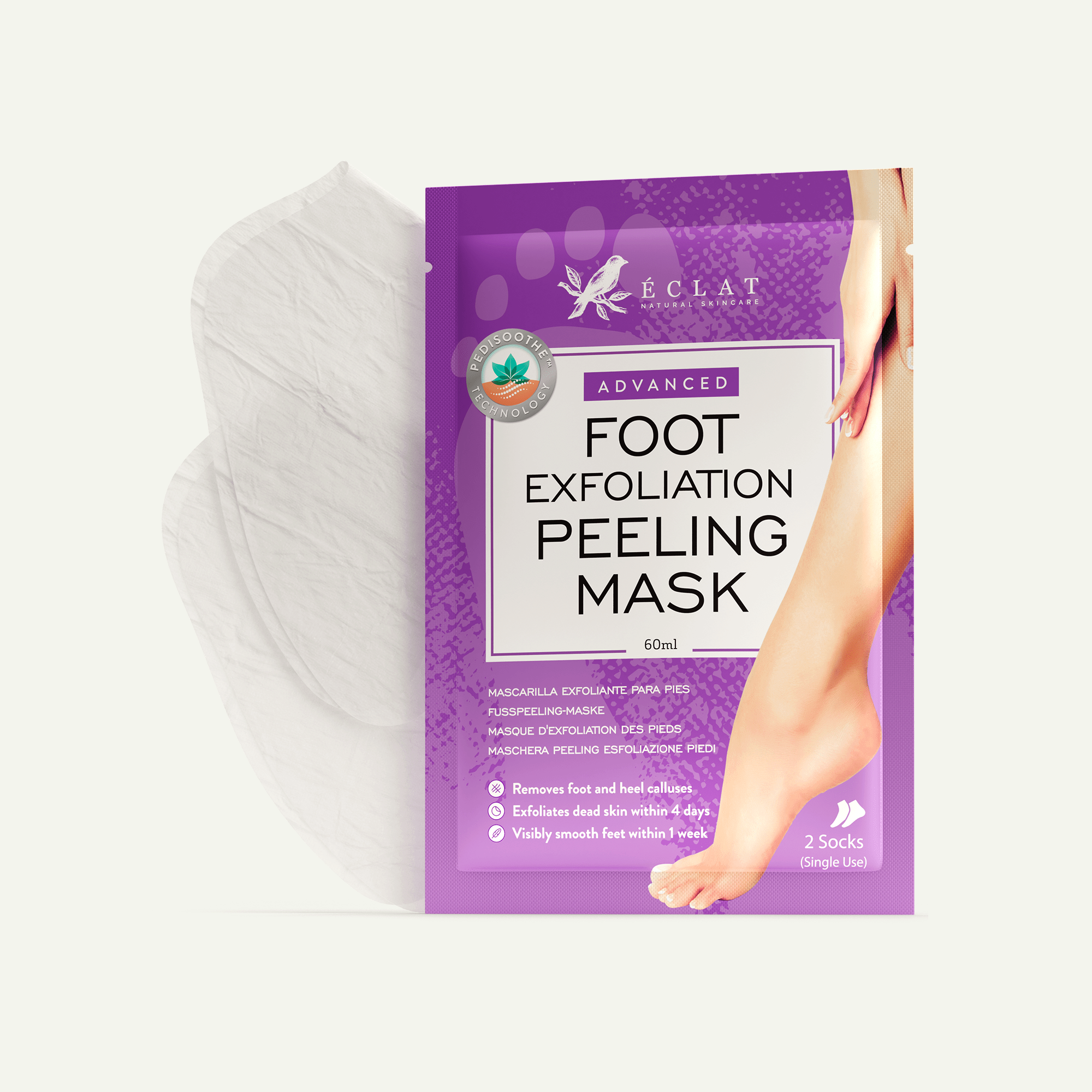 Exfoliating Foot Peel Mask – Eclat